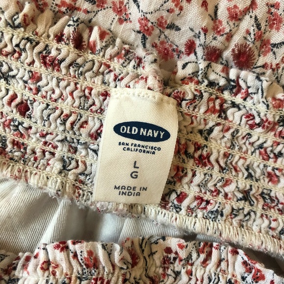 off the shoulder floral mid length dress - Picture 3 of 3